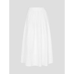 [빈폴레이디스] 화이트 볼륨 스커트  화이트 (BF6327C301)