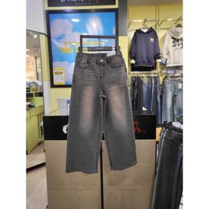 행텐주니어 세이브존06 주니어 풀밴딩 와이드 데님 팬츠 14560-155-202-10