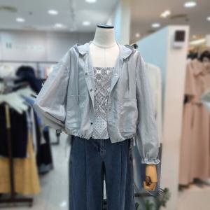 [잇미샤][잇미샤] 초경량 윈드 커버 우드 셔츠(ITP8WBL760)_DG