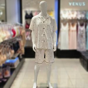 [비너스] 실크필 고양이 남성 파자마(vpas206m)