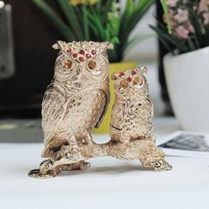 [데코] SE 장식소품 고목 부엉이 대 골드