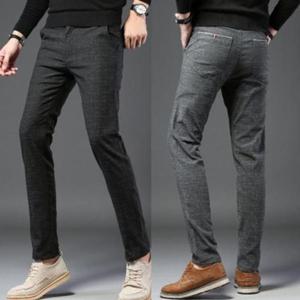 [의류] 캐주얼정장 캐주얼팬츠 남성긴바지 슬랙스 골프팬츠 정장 체크패턴