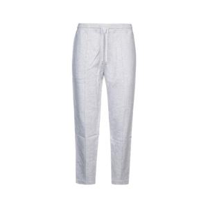 25SS 브루넬로 쿠치넬리 Pearl grey 코튼 fleece trousers MM8313212GC1250 TP573123074