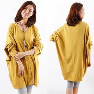 [강물처럼]빅사이즈사랑해요 0196L312 브이루즈가오리티 WW (119