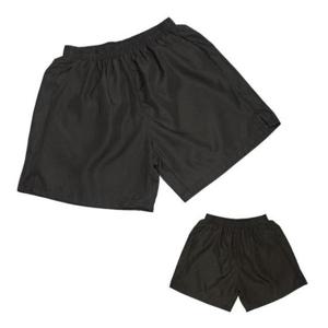 [의류] 무지 반바지 블랙 보급형