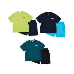 [무료반품][내셔널지오그래픽키즈][온라인전용] K262UPB902 에어로쿨 5부 상하 SET 3종택1