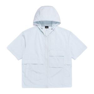 내셔널지오그래픽 N262UJP150 펠리스 냉감 타슬란 반팔 후드 풀집업 점퍼 ICE GREY