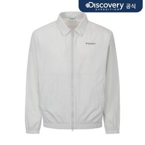 [디스커버리] 남성 프레시벤트 윌버 카라형 블루종 자켓 (L/SILVER) DMWJ6G063-SIL