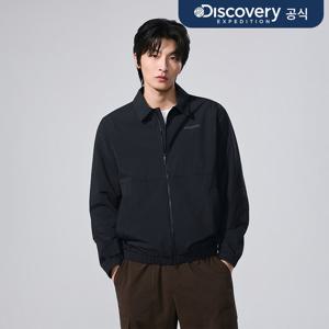 [디스커버리] 남성 프레시벤트 윌버 카라형 블루종 자켓 (BLACK) DMWJ6G063-BKS