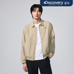 [디스커버리] 남성 프레시벤트 윌버 카라형 블루종 자켓 (L/BEIGE) DMWJ6G063-BGL