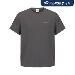 [디스커버리] 남성 프레시벤트 조직감 트리코트 반팔티셔츠 (D/GREY) DMRS6C063-GRD