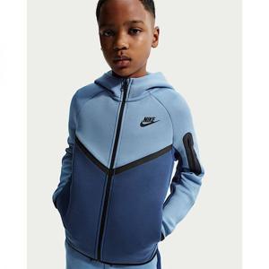 나이키 스포츠웨어 테크 플리스 주니어 풀집 후디 - 워크 블루미스틱 네이비블랙블랙 HV5867-486 370028