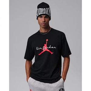 나이키 조던 브루클린 남성 그래픽 티셔츠 - 블랙화이트인프라레드 23 IF3034-010 274096