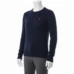 폴로 랄프로렌 25FW 피마코튼 케이블 니트 포니 로고 자수 211971869008