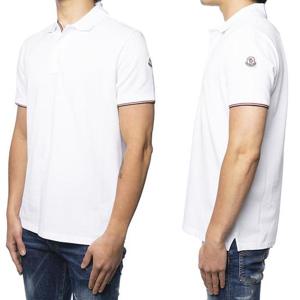 나니럭스 몽클레어 로고 패치 삼선 폴로 티셔츠 화이트 8A73400 84556