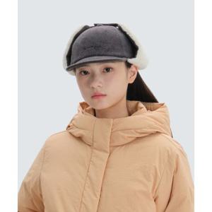 스노우피크 SNOWPEAK APPAREL 모직 부클 이어캡 (S24WUFBC67) Charcoal S24WUFBC67CC 336600