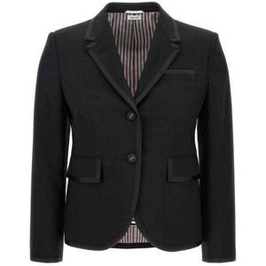 THOM BROWNE 톰브라운 울 프레스코 슬림핏 스포츠 코트 (FBC010I 00473 001)