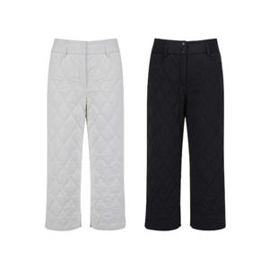 [보그너골프]여성 패딩 퀼팅 8부 팬츠 01-244-204-07