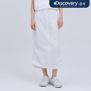 여성 프레시벤트 경량 우븐 트레이닝 스커트 (WHITE)