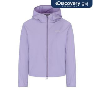 [디스커버리] 여성 프레시벤트 경량 우븐 트레이닝 후드 자켓 (L.VIOLET) DWTR91063-LVL