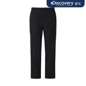 [디스커버리] 남성 프레시벤트 경량 우븐 트레이닝 루즈 테이퍼드 팬츠 (BLACK) DMTP73063-BKS