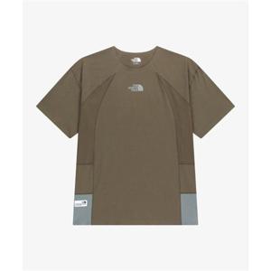 노스페이스 NT7UR52K 화이트라벨 스피드온 반팔 라운드티 LIGHT BROWN 257118
