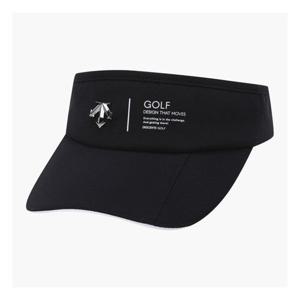 데상트 GOLF 남성 심플 배색 선바이저 (DQ32MFSV71) DQ32MFSV71_BLKG 280655
