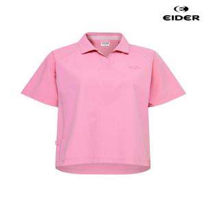 아이더 (DWM25210_P5) 여성 (온더락 쉐도우) 우븐 반팔 폴로 티셔츠