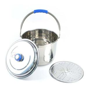 스텐찜통 스텐 들통 국통 곰솥 냄비 찜통 찜판 찜기 빨래솥 5호