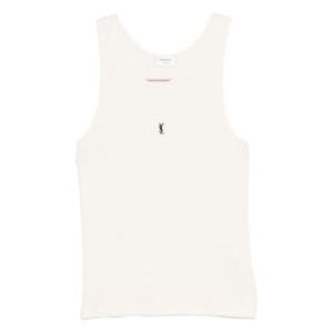 생로랑 반팔 티셔츠 823603Y37EC 9469 NUDE NEUTRALS