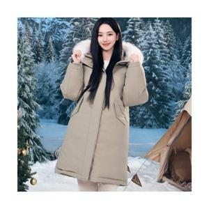 노르디스크 NORDISK 실케보르2 크리스탈 다운 사파리 점퍼 - W_Light Khaki OWW25523K6 343335