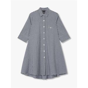 엠포리오아르마니 깅엄 체크 비치 로브 드레스(08-2-4-1-19-508 0824119508) 397697