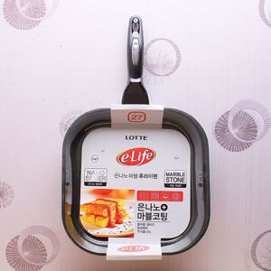 롯데 이라이프 은나노 마블 후라이팬(27cm) 사각팬