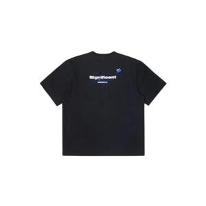 Ader Error아더에러 시그니피컨트 성수 한정 티셔츠 01 블랙 BO42FYTS0106BK