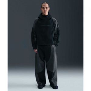 나이키 테크 보레아스 우븐 오픈 헴 팬츠 M - 블랙 앤트러사이트 IB3366-010 406323