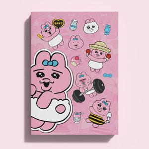 [하비스]빤쮸토끼 만년 플래너 핑크