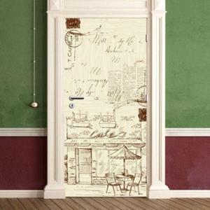 [데코] 현관문 리폼 시트지_카페가 있는 거리 01 GE