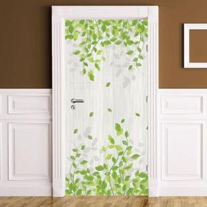 [데코] 현관문 리폼 시트지_초록숲 정원 02