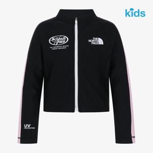 노스페이스키즈 걸즈 서프 래쉬가드 집업-NJ5JS30S