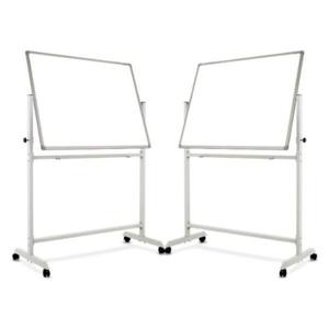 [문구] 양면화이트보드 양면일반 1200x900 무지 스탠드별도 두문