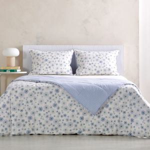 [모던하우스] 퓨어코튼 라이트 고밀도 60수 퀸 차렵이불 블루플라워