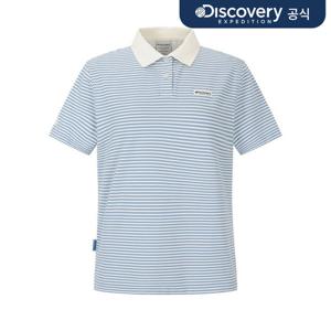 [디스커버리] 여성 테드 스트라이프 카라티 (BLUE) DWTS82063-BLS