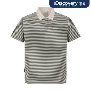 [디스커버리] 남성 테드 스트라이프 카라티 (D/KHAKI) DMTS81063-KAD
