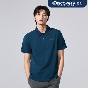 [디스커버리] 남성 테드 스트라이프 카라티 (D/NAVY)  DMTS81063-NYD