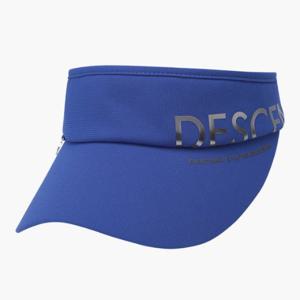 데상트골프썬캡 GQC DQ22WFSV42-BLUG 여성 와이드 선바이저 / BLUE