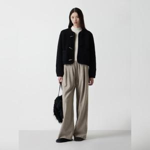 [쥬크]울 스트라이프 밴딩 팬츠 (Z254MSA012)