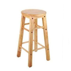 화장대 고무나무 홈바의자(중형)