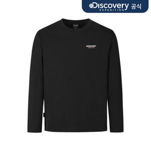 [디스커버리] 유니 그래픽 긴팔 티셔츠 (BLACK) DXRL3D061-BKS