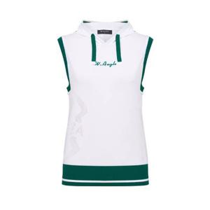 [와이드앵글]여성 골프 TO 하이브리드 후드 스웨터 베스트 L(WWP26K31W2)