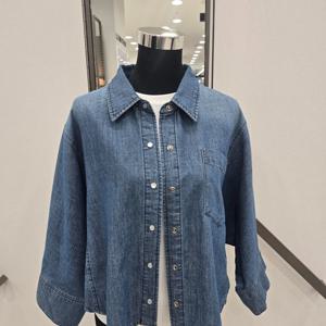 [베스띠벨리]박시한데님 셔츠 BMJKD21920_SH